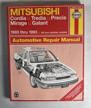 Haynes Mitsubishi 1983 Through 1993 Automotive Repair Manual